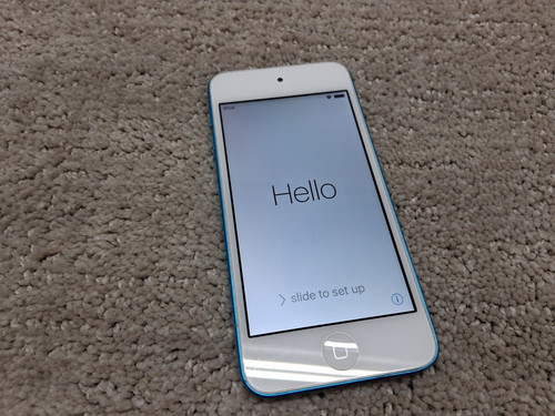 Apple ipod touch 5th blue - touch,